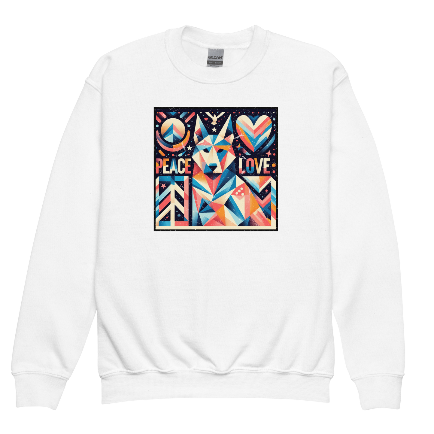 Harmony Hound - Huskey - Youth Sweatshirt