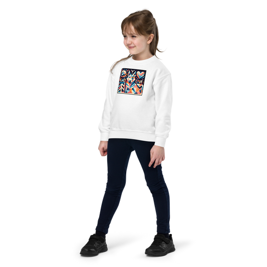 Harmony Hound - Huskey - Youth Sweatshirt