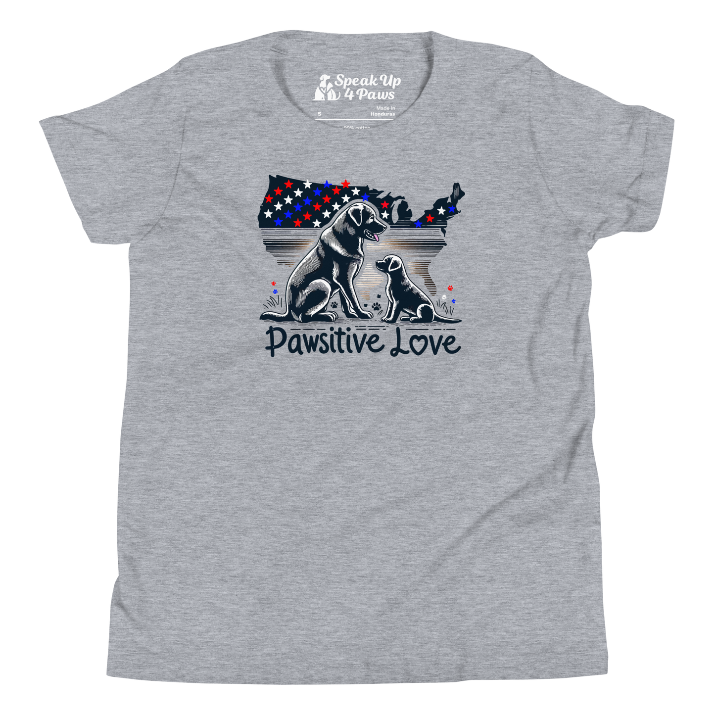 States of Devotion - Pawsitive Love - Youth Tee