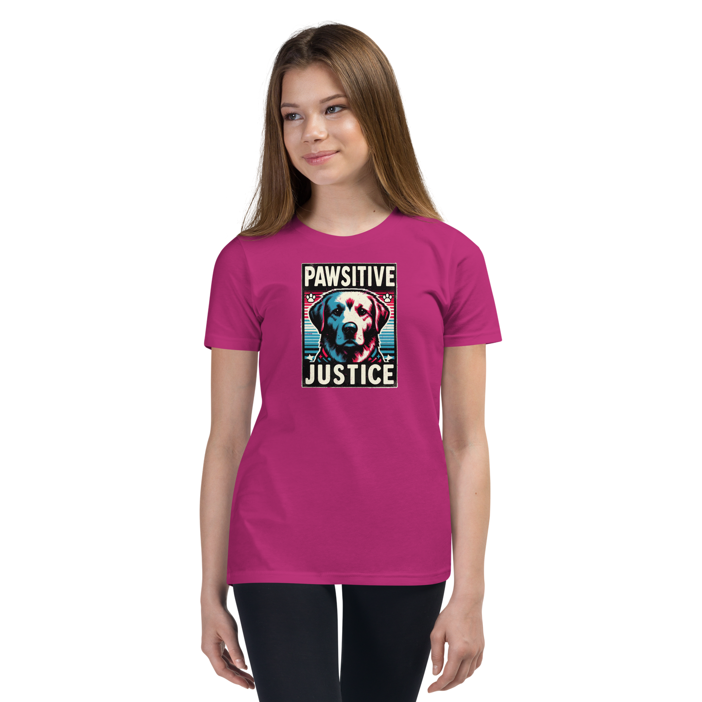 Bark Nirvana - Pawsitive Justice - Youth Tee