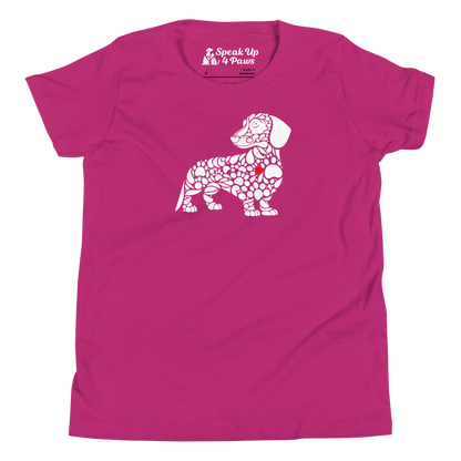 Paws of Devotion - Dachshund - Youth Tee