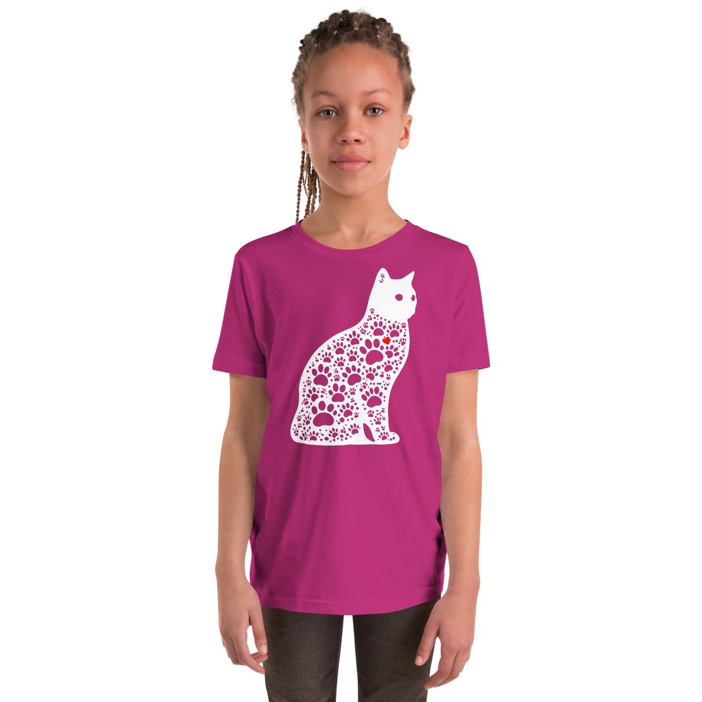 Paws in Harmony - Cat - Youth Signature Tee