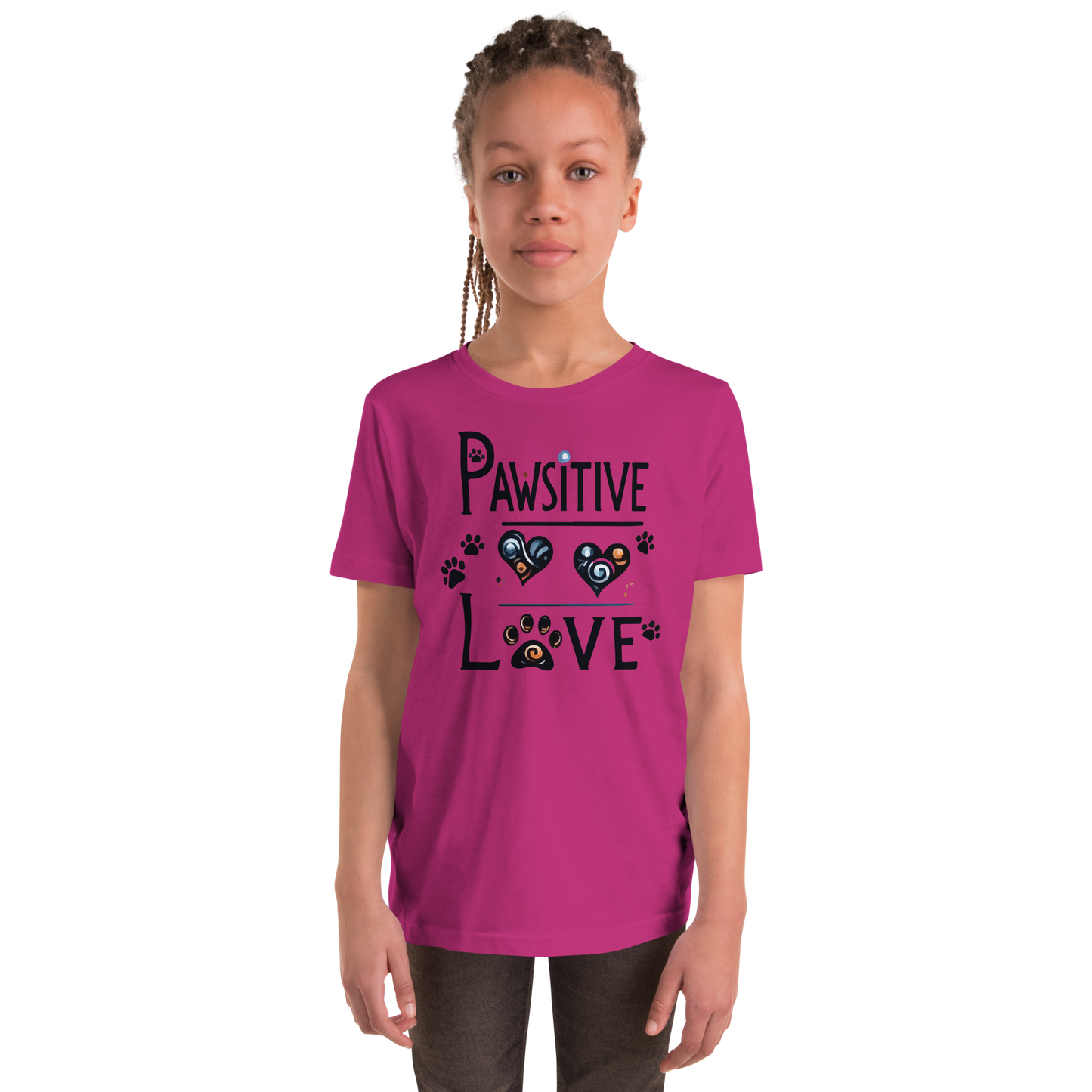 Pawsitive Love - Youth Signature Tee