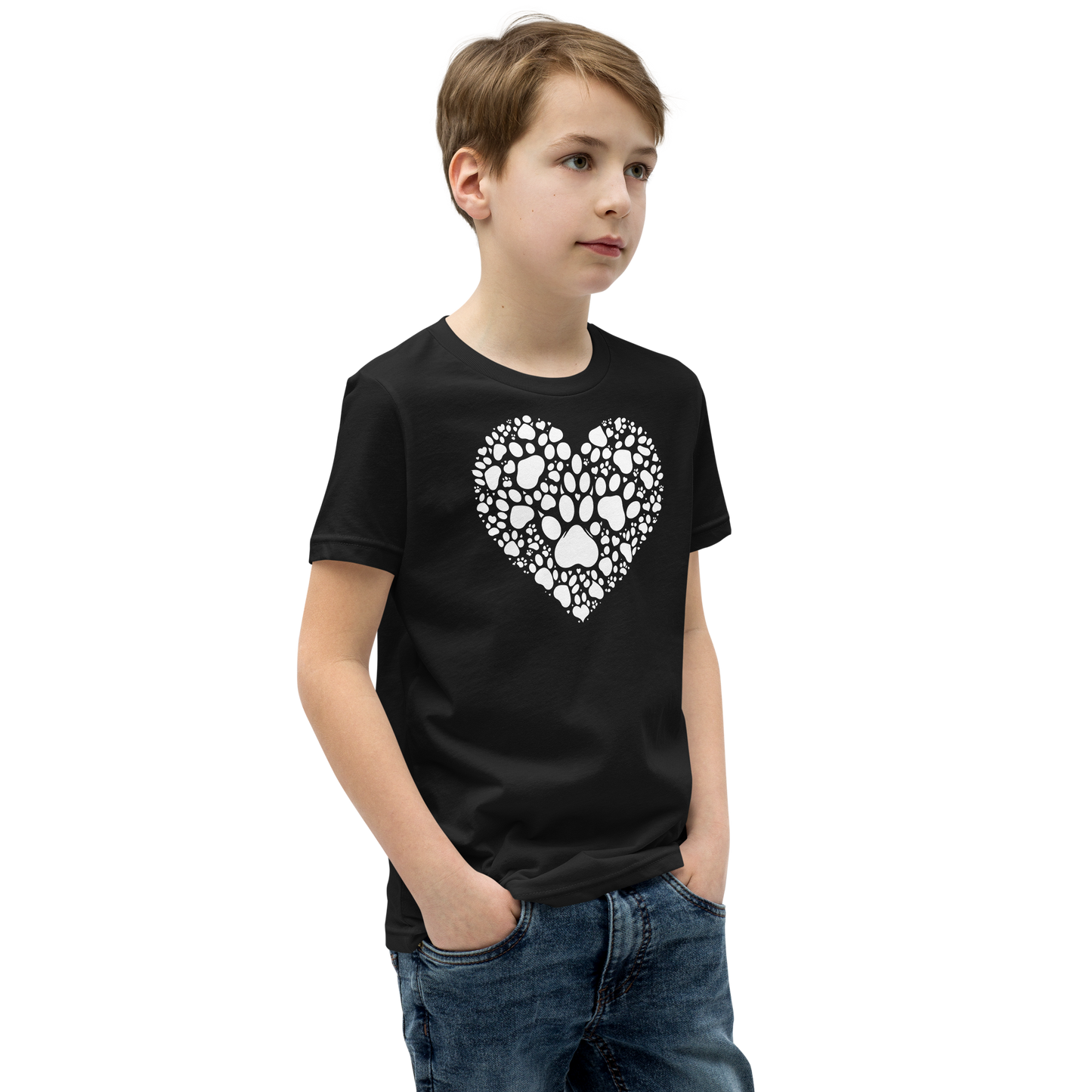 Paws of Compassion - Heart - Youth Signature Tee