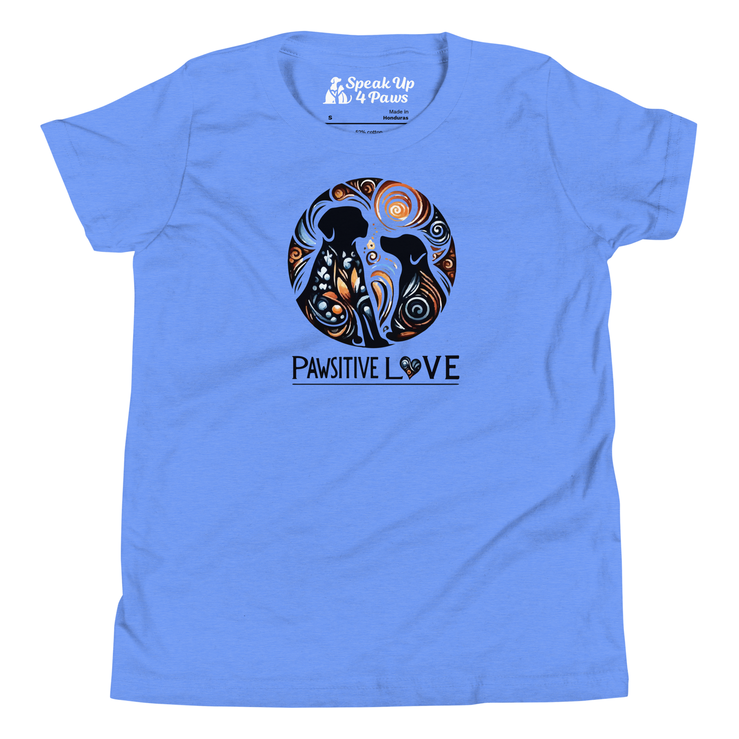 Canine Whirlpool -Pawsitive Love - Youth Tee