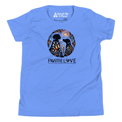 Canine Whirlpool -Pawsitive Love - Youth Tee