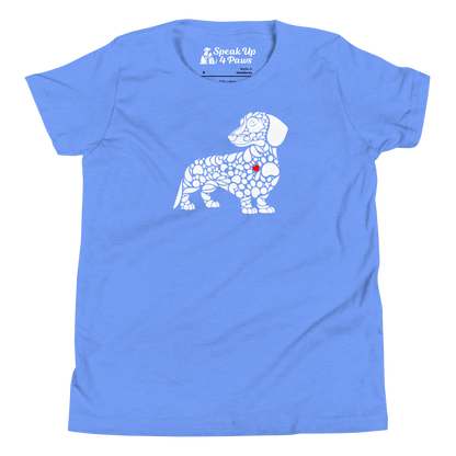 Paws of Devotion - Dachshund - Youth Tee