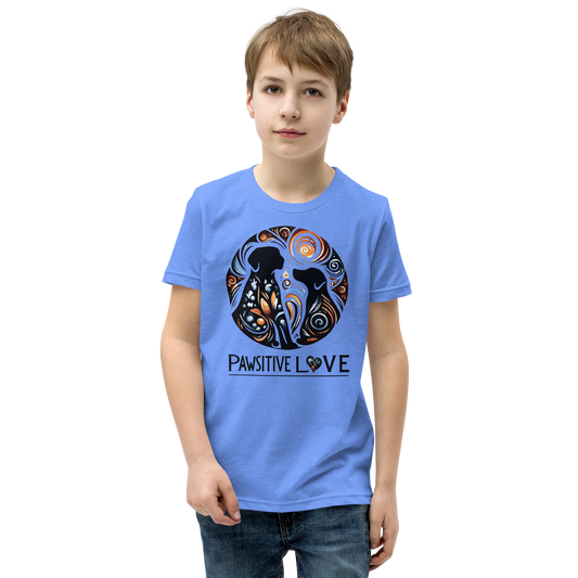 Canine Whirlpool -Pawsitive Love - Youth Signature Tee