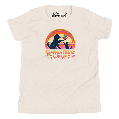 Rainbow Rendezvous - Pawsitive Love - Youth Tee