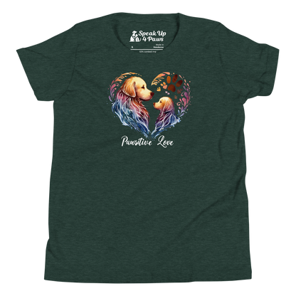 Golden Bond - Pawsitive Love - Youth Tee