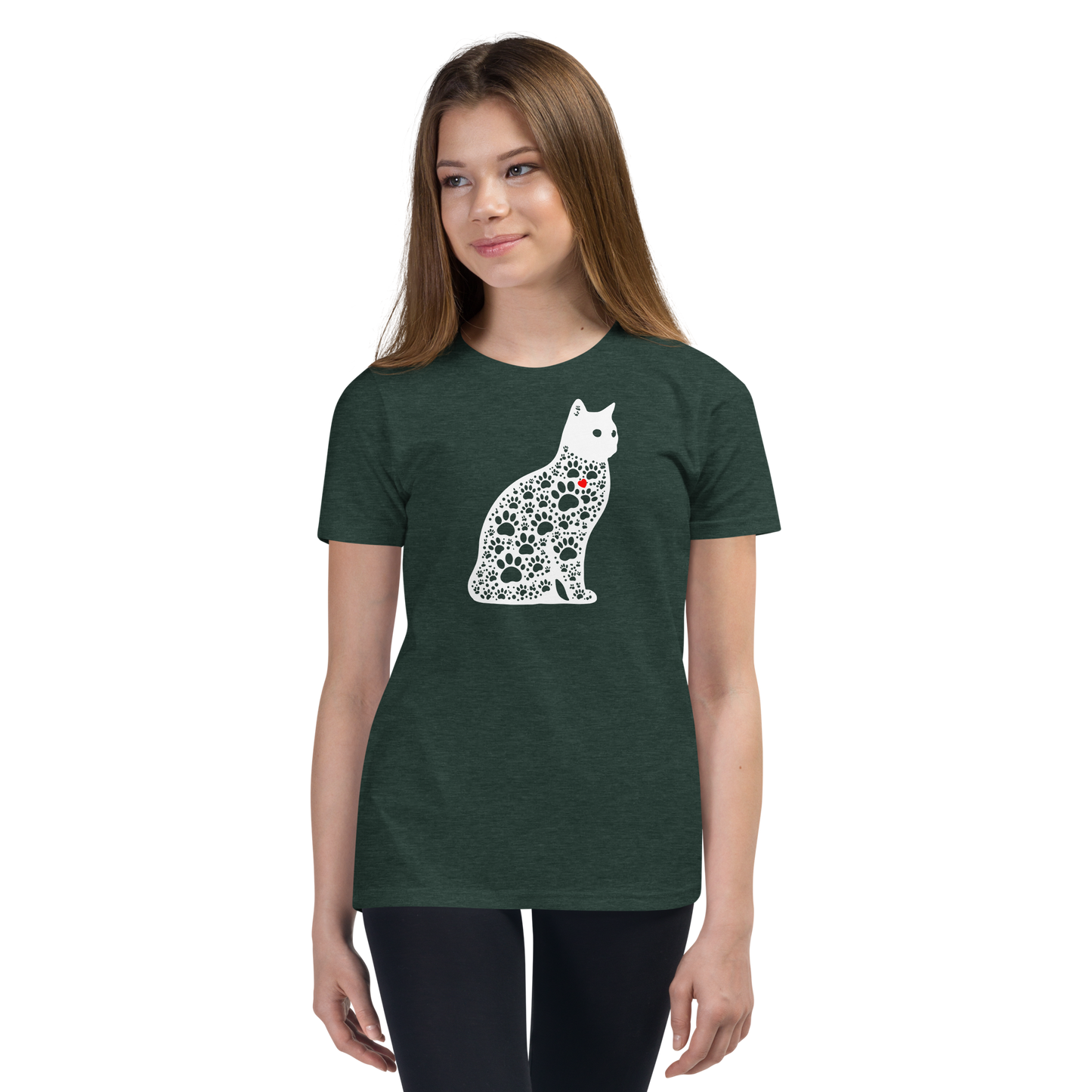 Paws in Harmony - Cat - Youth Tee