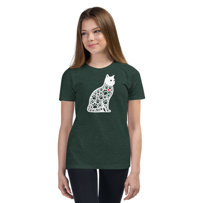 Paws in Harmony - Cat - Youth Tee