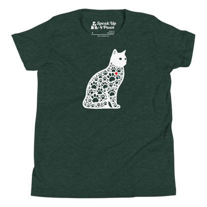 Paws in Harmony - Cat - Youth Tee