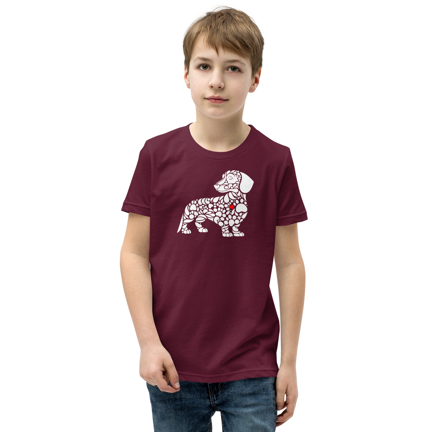 Paws of Devotion - Dachshund - Youth Tee