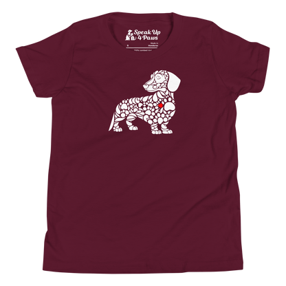 Paws of Devotion - Dachshund - Youth Tee