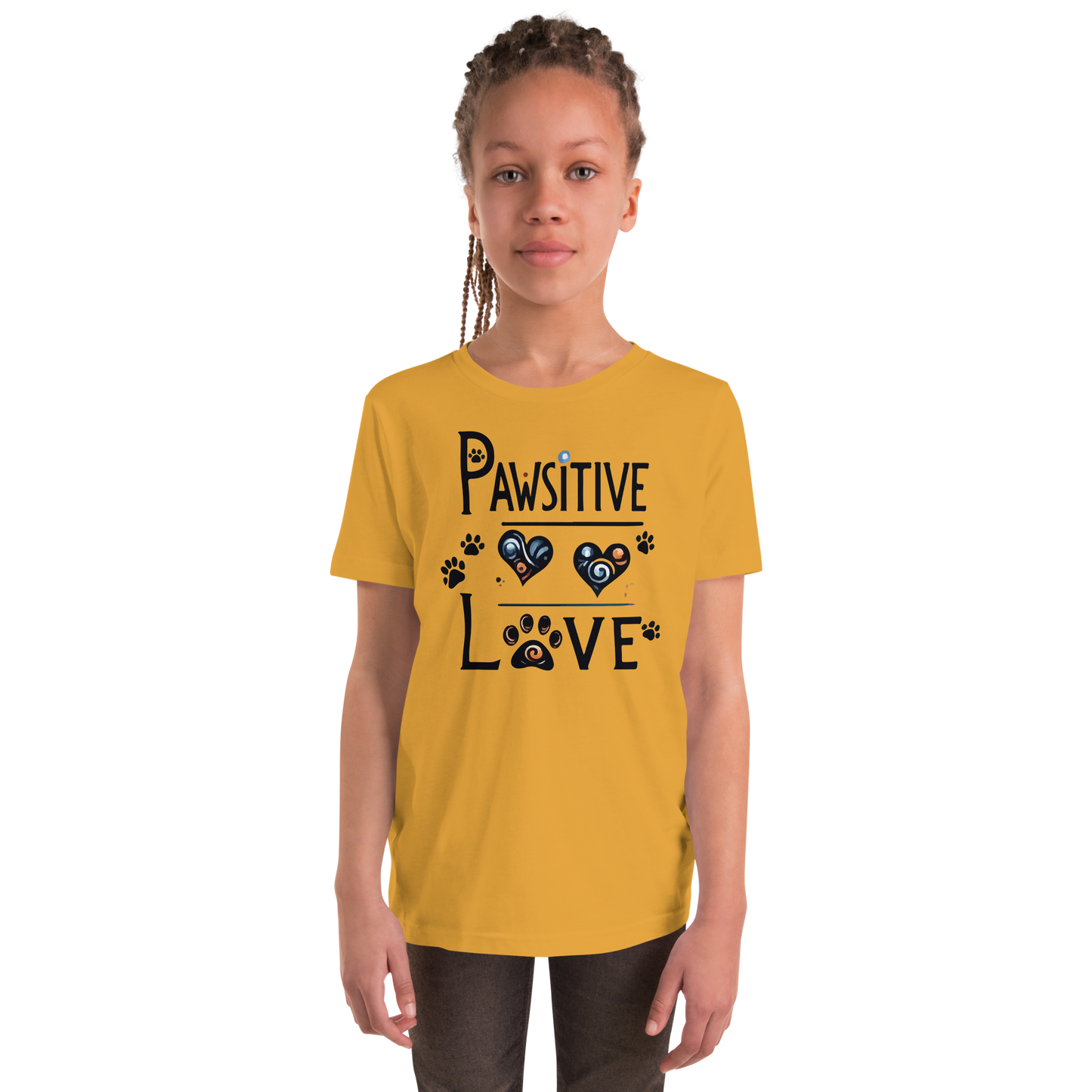 Pawsitive Love - Youth Signature Tee