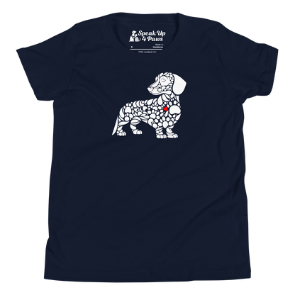 Paws of Devotion - Dachshund - Youth Tee