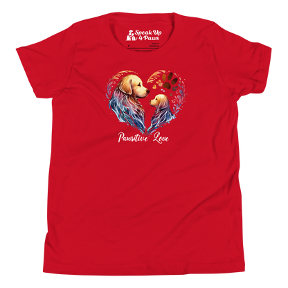 Golden Bond - Pawsitive Love - Youth Tee