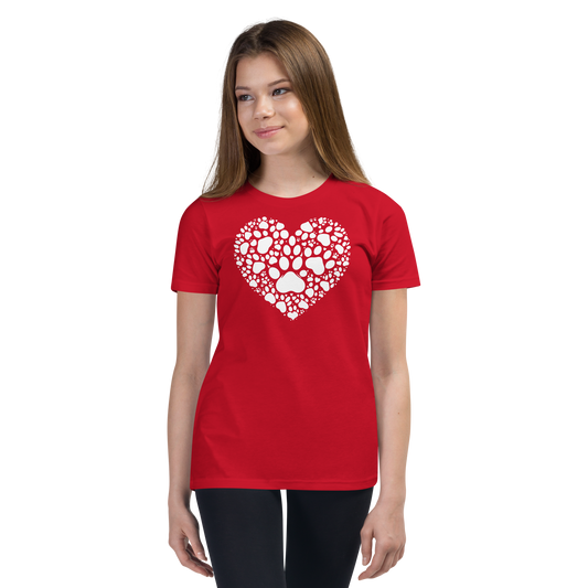 Paws of Compassion - Heart - Youth Signature Tee