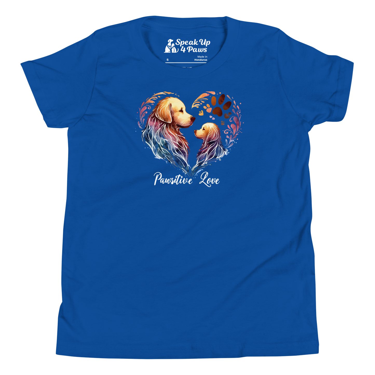 Golden Bond - Pawsitive Love - Youth Tee