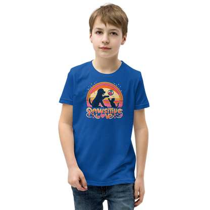 Rainbow Rendezvous - Pawsitive Love - Youth Tee