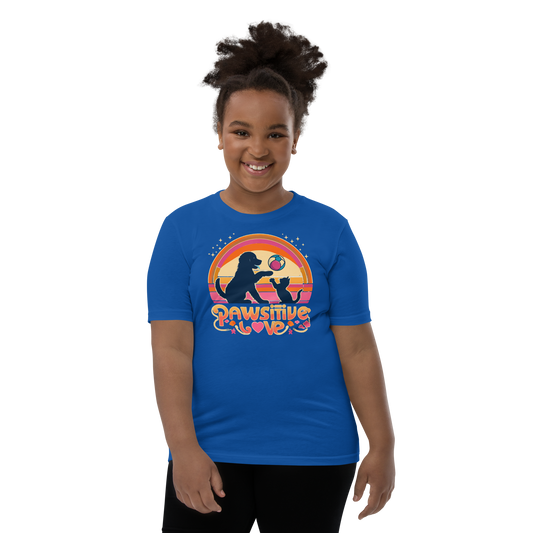 Rainbow Rendezvous - Pawsitive Love - Youth Signature Tee