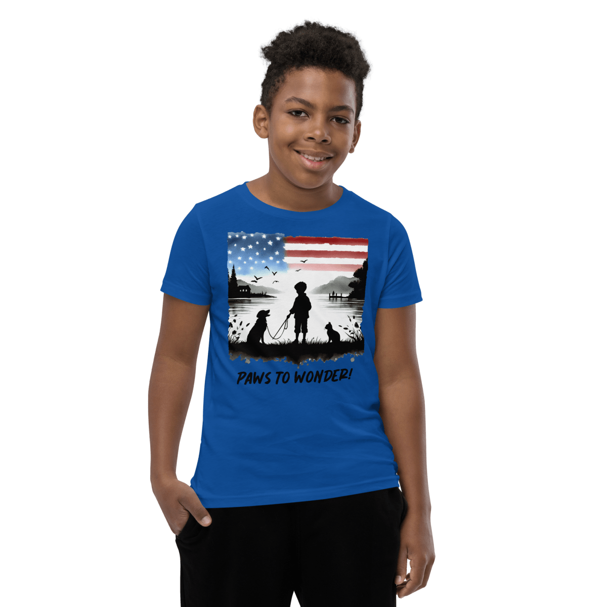 Sunset Friends - Youth Signature Tee - Youth Tee - Speak Up 4 Paws