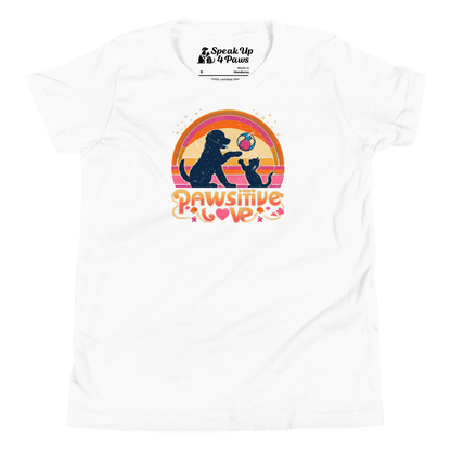 Rainbow Rendezvous - Pawsitive Love - Youth Tee