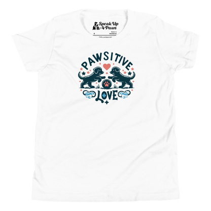 Sketchy Tails - Pawsitive Love - Youth Tee