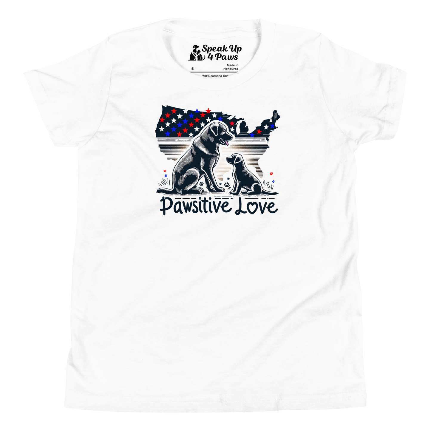 States of Devotion - Pawsitive Love - Youth Tee